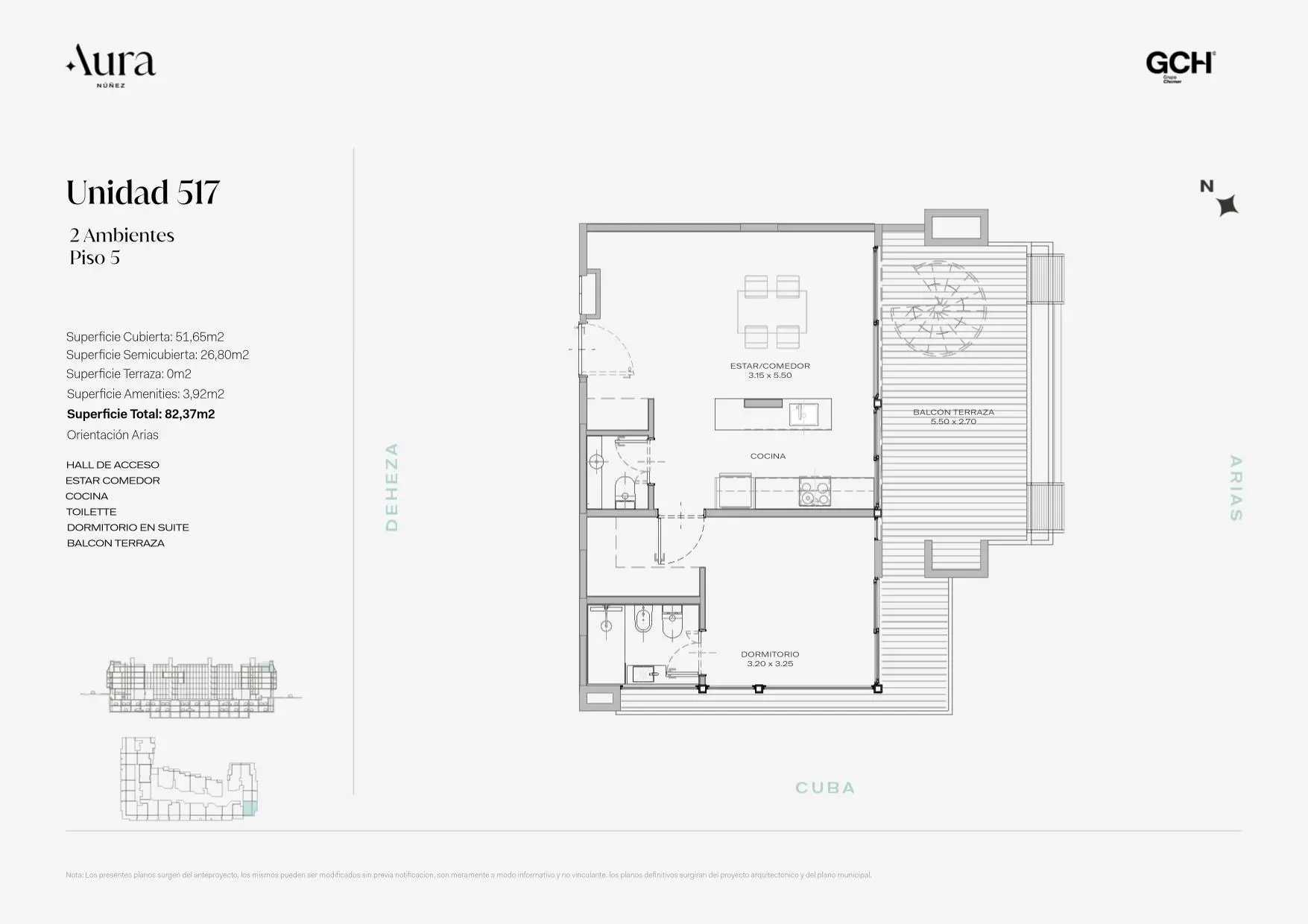 Imagen de la propiedad Cuba 4501 - 517