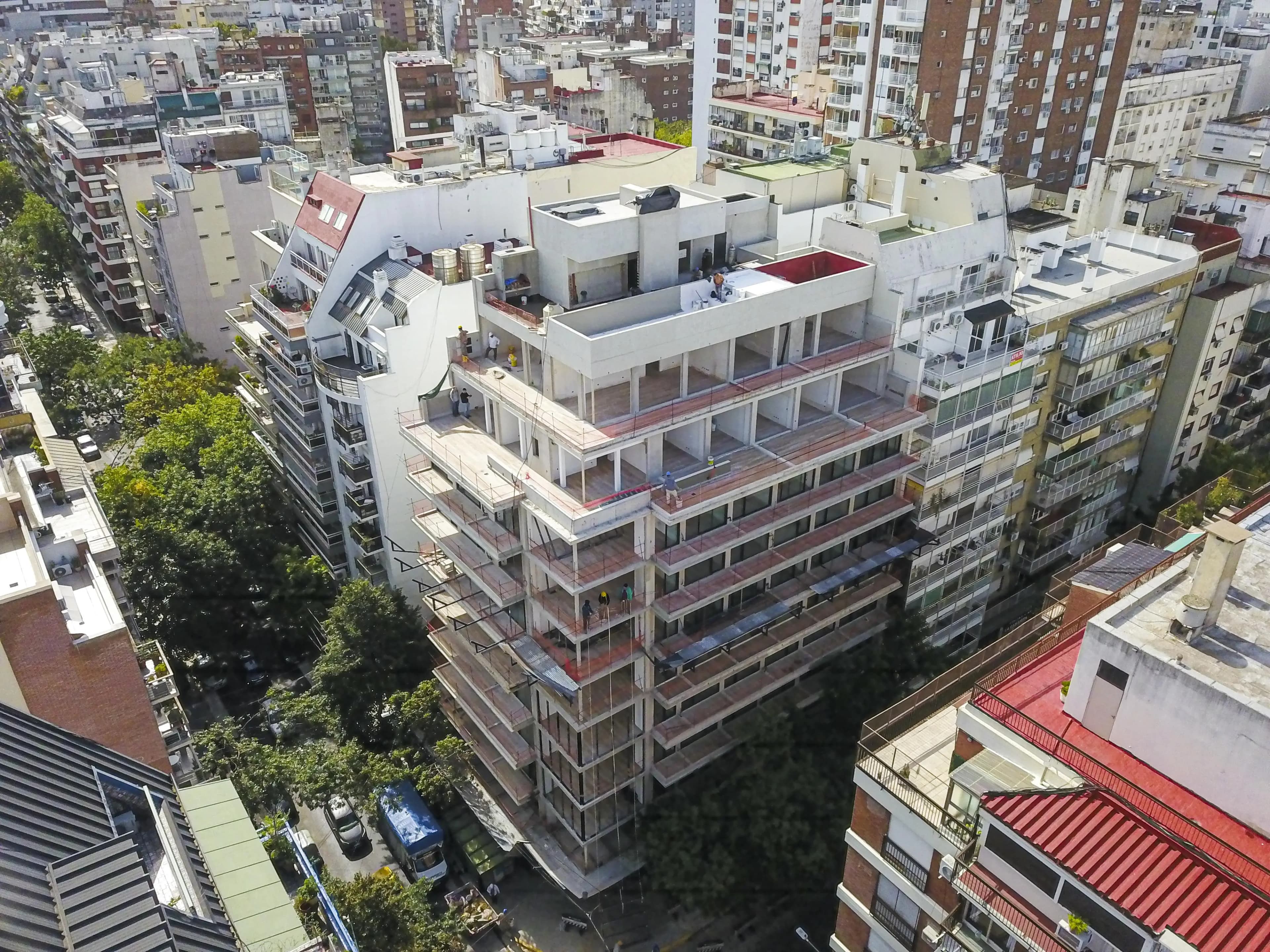 Imagen del emprendimiento en construcción