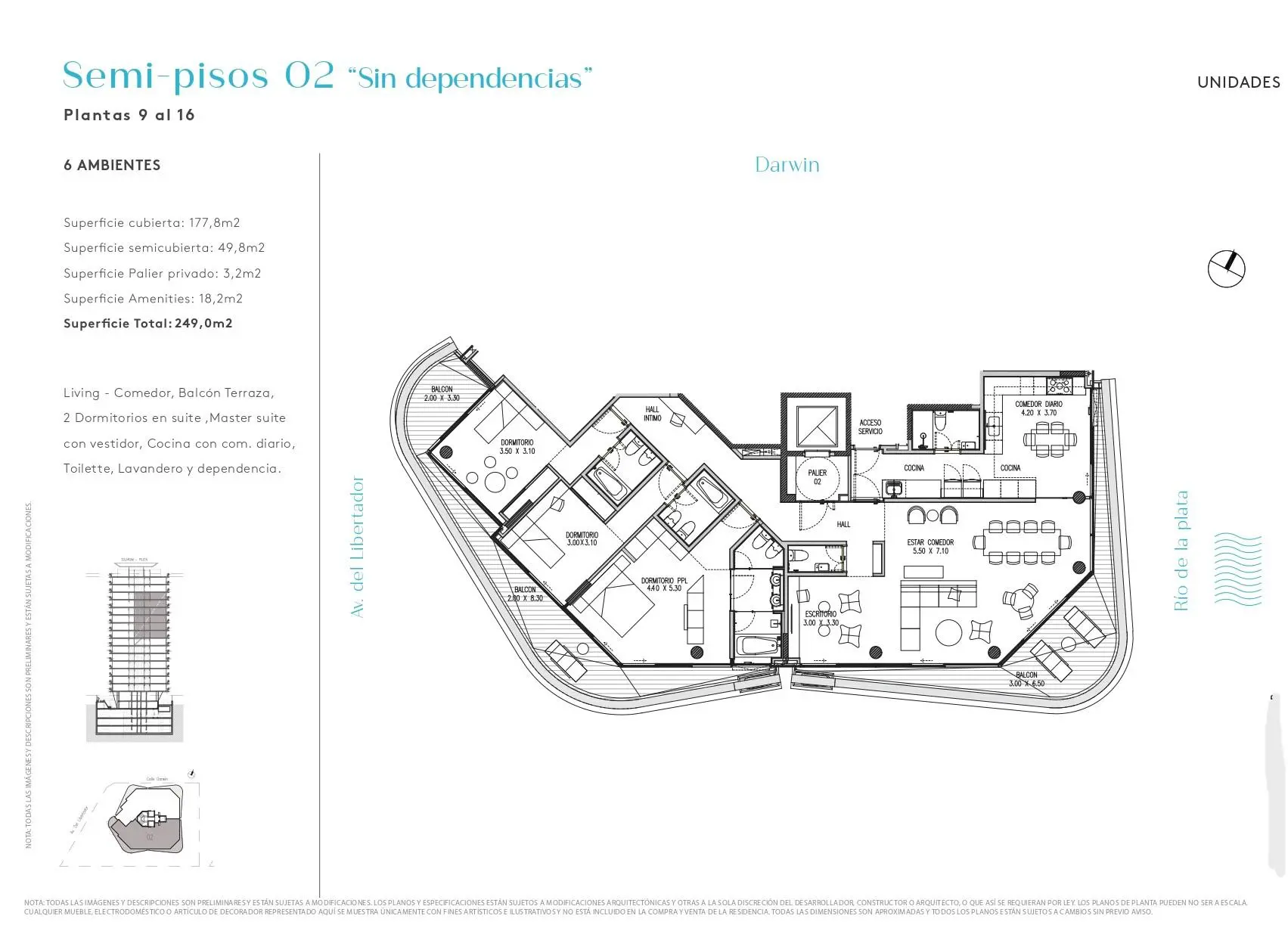 Planos del emprendimiento