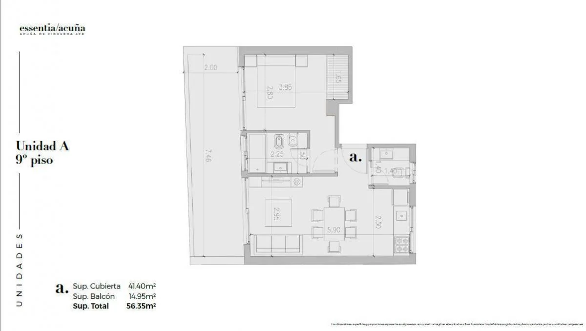 Imagen de la propiedad 2 ambientes ZP 2164650