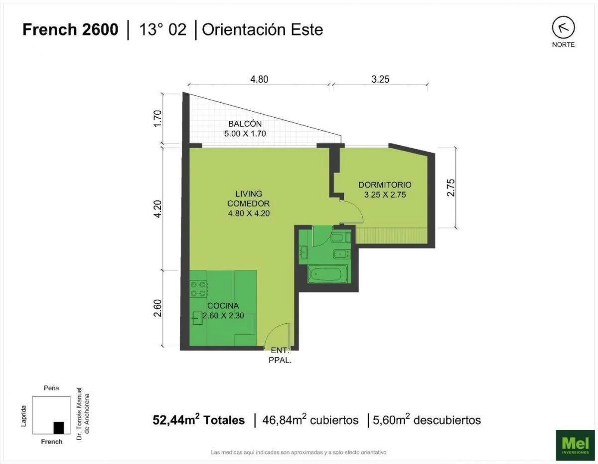 Imagen de la propiedad 2 ambientes ZP 2169745