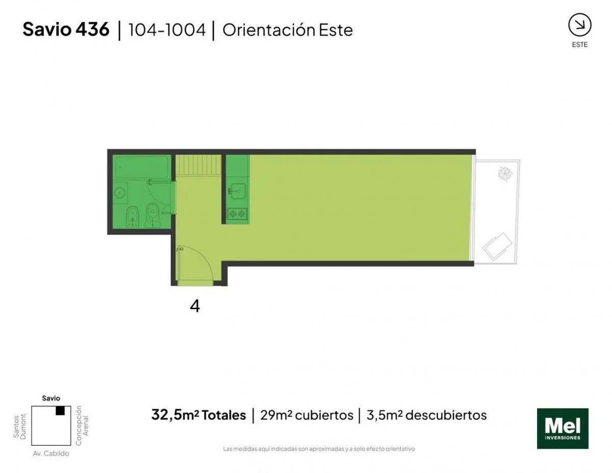 Imagen de la propiedad 1 ambientes ZP 2267770