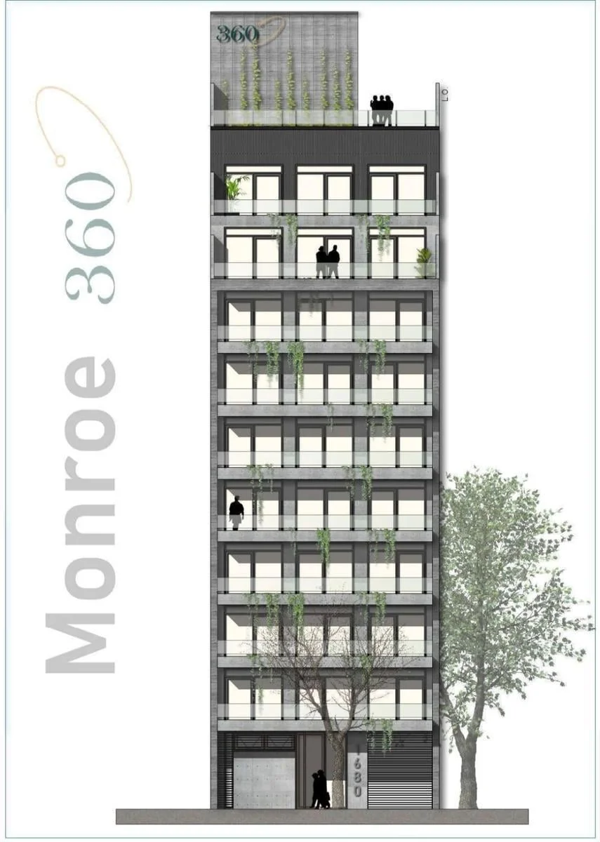 Imagen de la propiedad Monroe 360° – 4 ambientes, piso 9.º – Ref. 2520267
