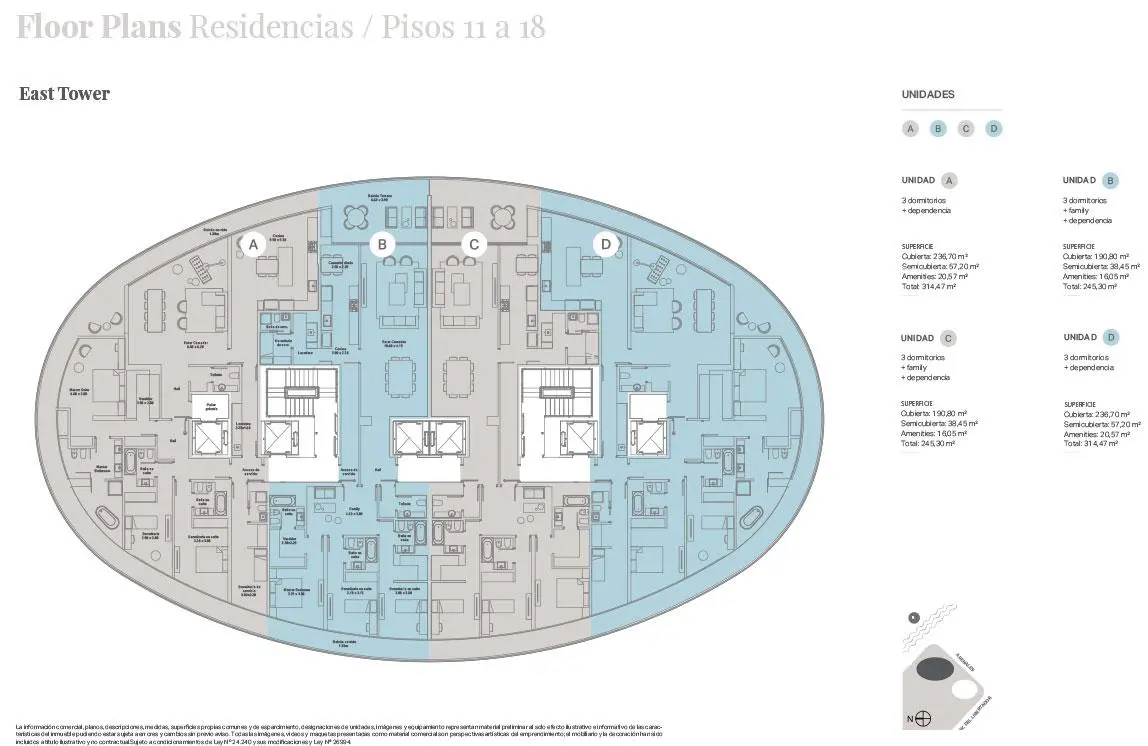 Imagen de la propiedad INFINITY TOWER | Unidad 18B Rio