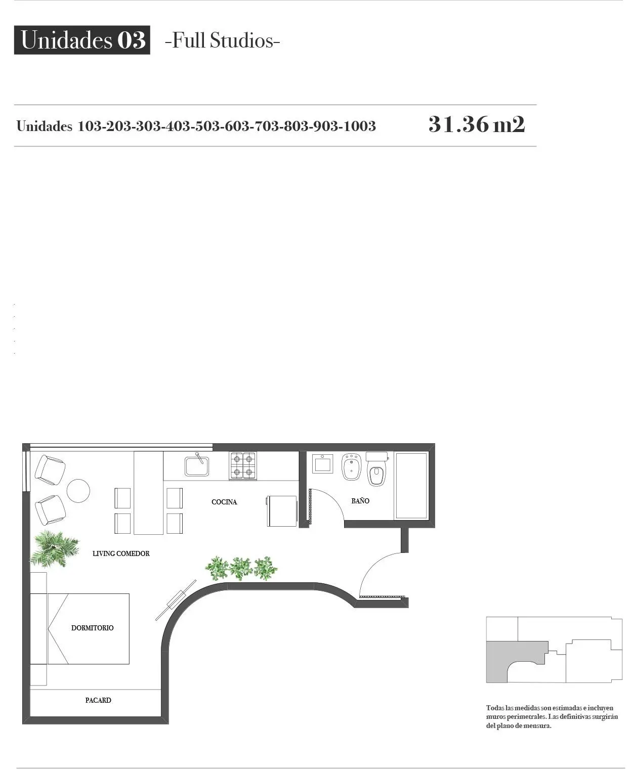 Planos del emprendimiento