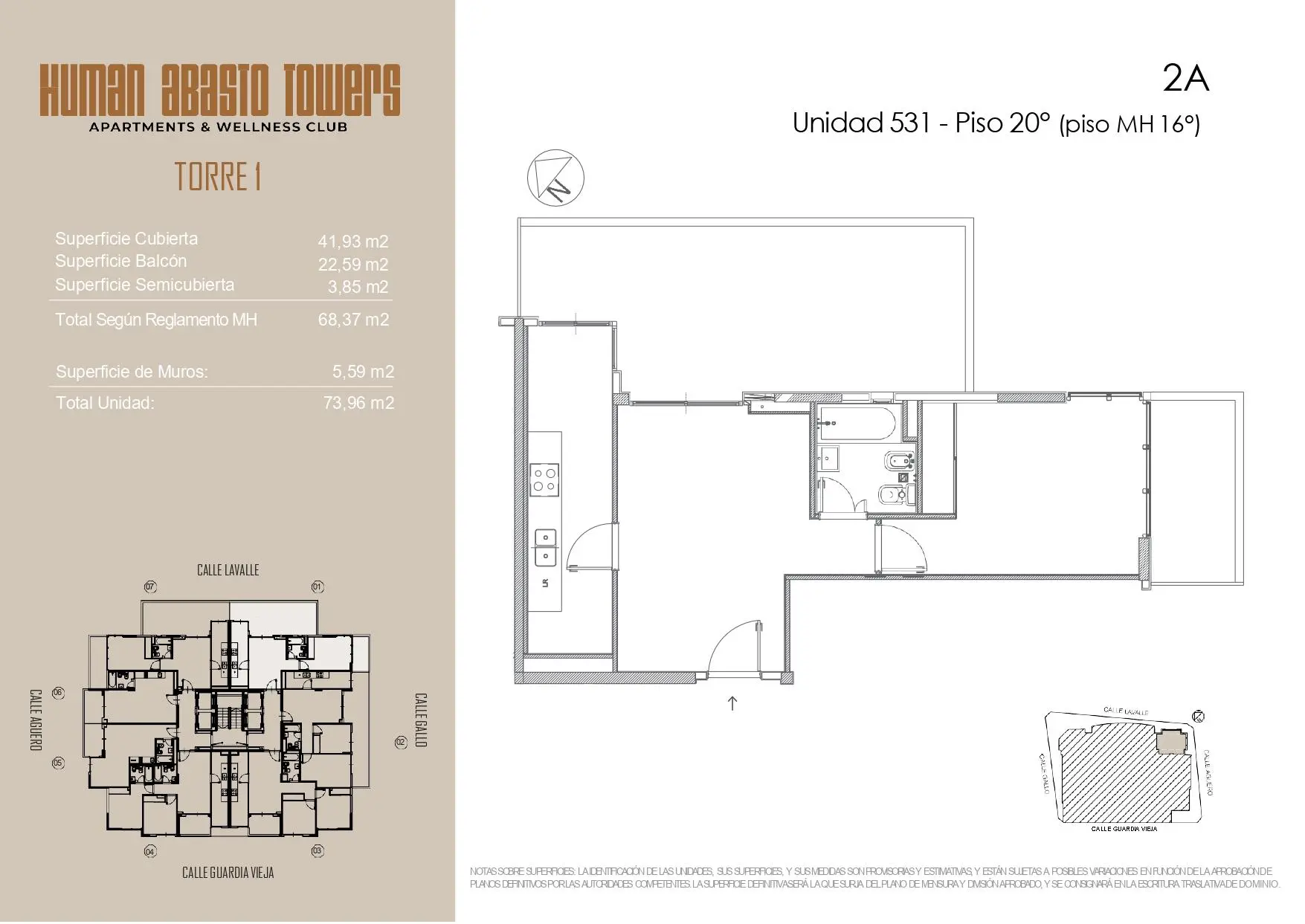 Imagen de la propiedad Lavalle 3252 - Piso 20 Unidad 531