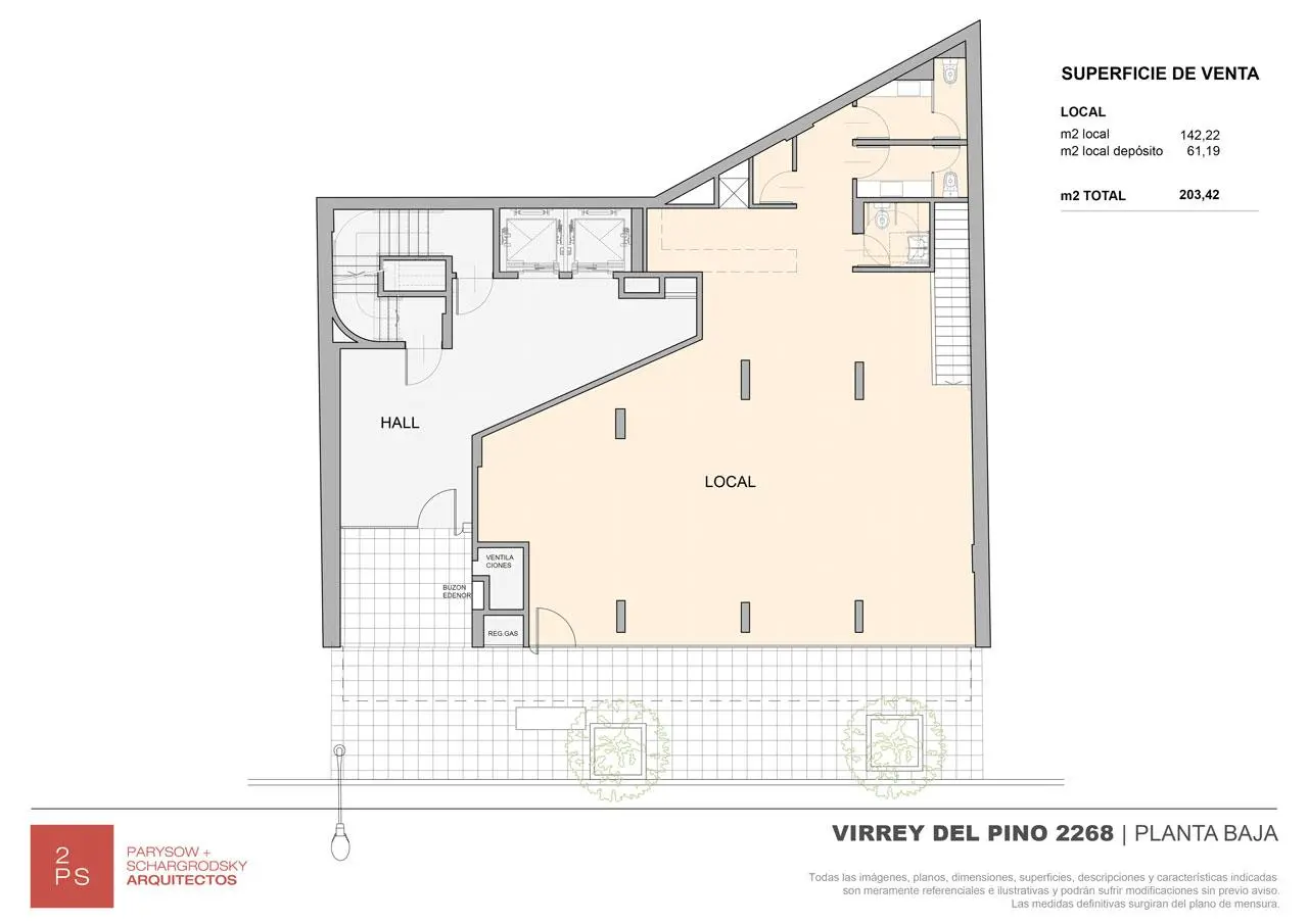 Planos del emprendimiento