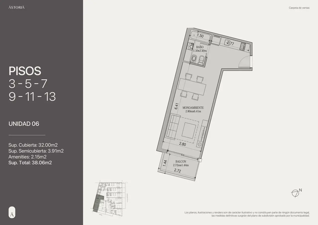 Imagen de la propiedad ASTORIA LIBERTADOR | Unidad 1106