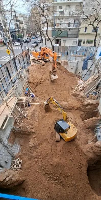 Imagen del emprendimiento en construcción