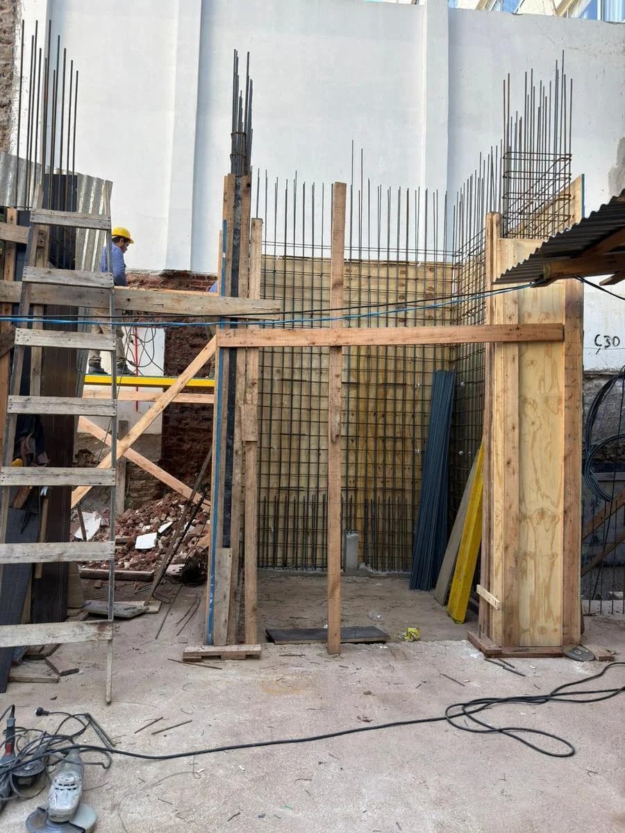Imagen del emprendimiento en construcción