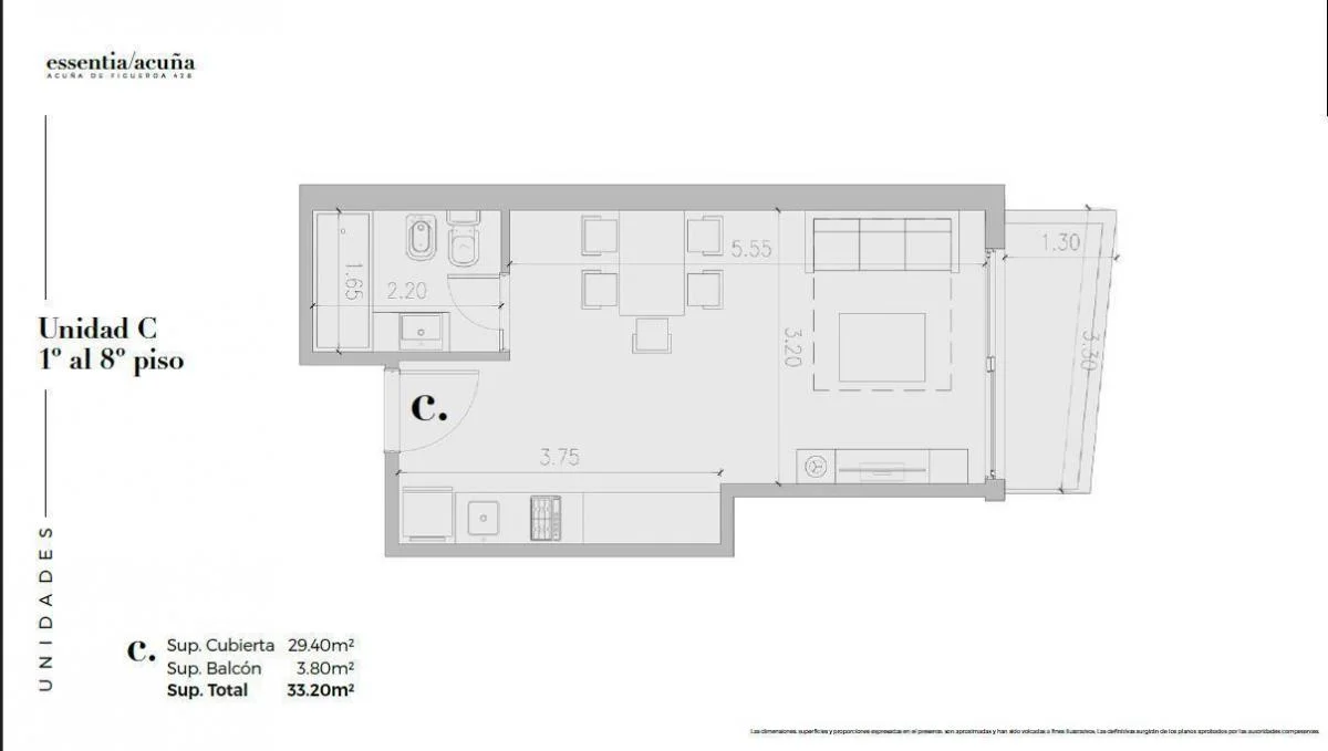 Imagen de la propiedad 1 ambientes ZP 2164630