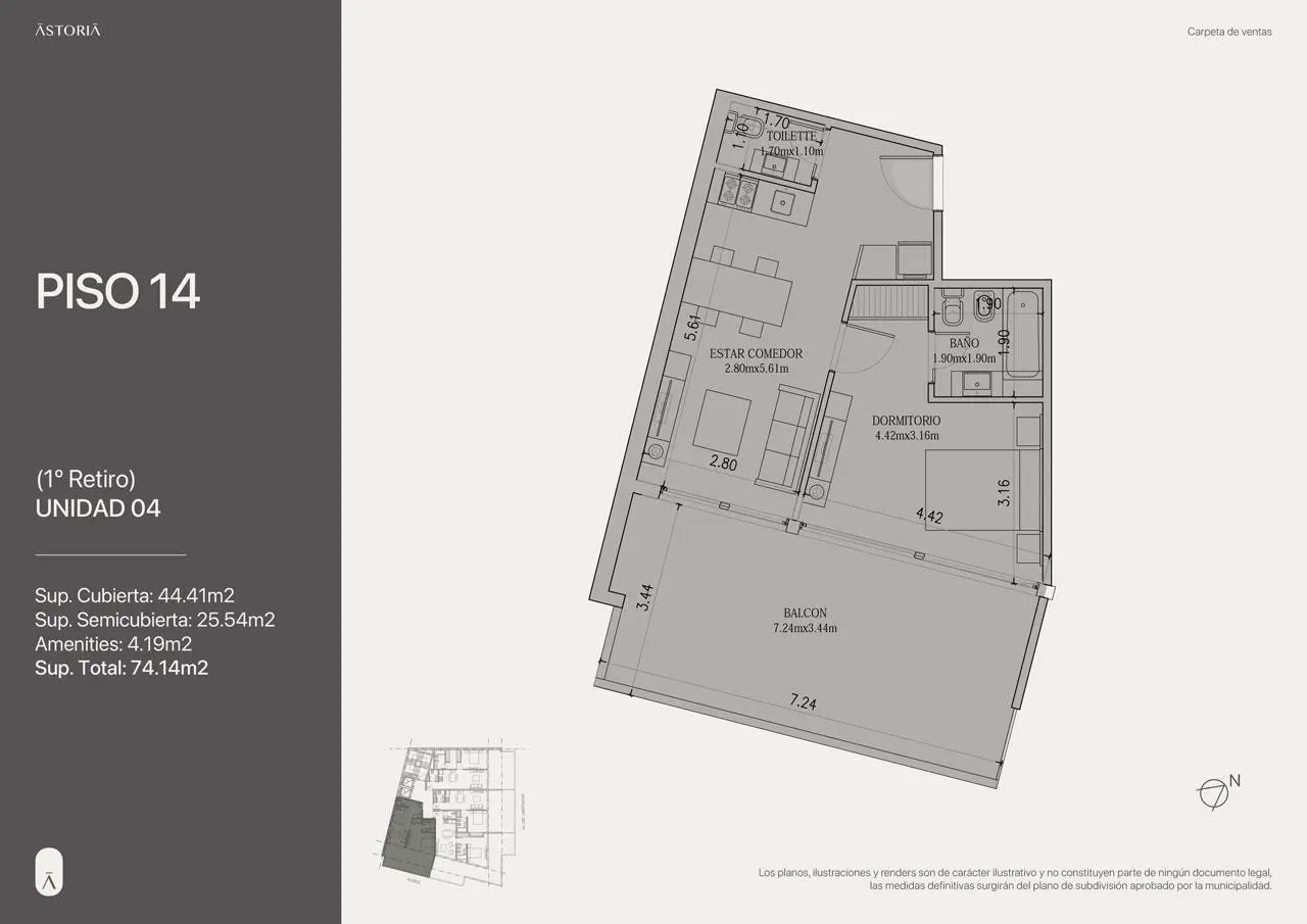 Imagen de la propiedad ASTORIA LIBERTADOR | Unidad 1404