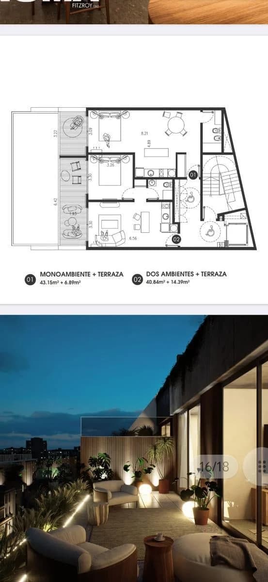 Imagen de la propiedad Fitz Roy 1262 – Oficina – Ref. 2210001