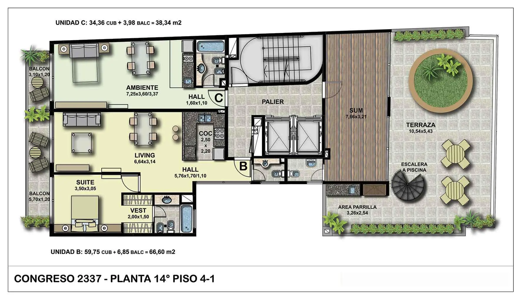 Planos del emprendimiento