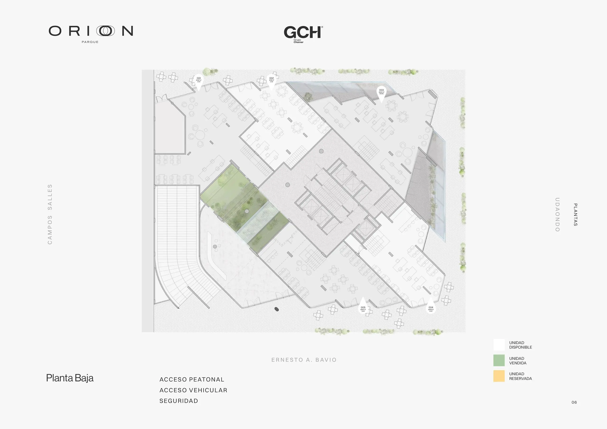 Planos del emprendimiento