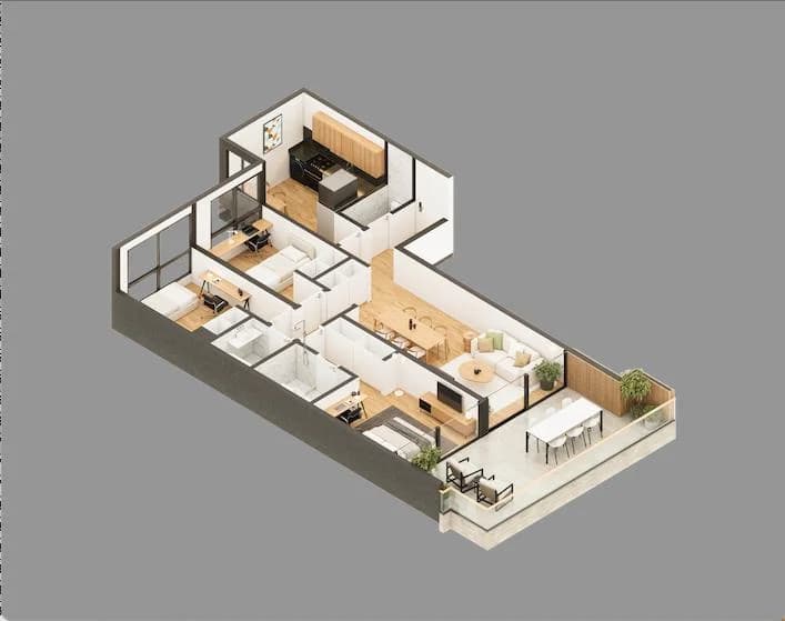 Imagen de la propiedad 4 ambientes ZP 2159458