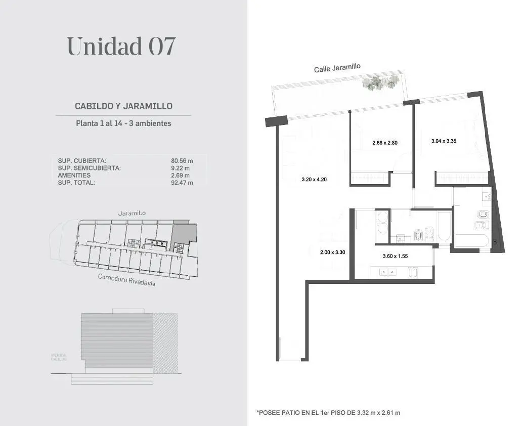 Planos del emprendimiento