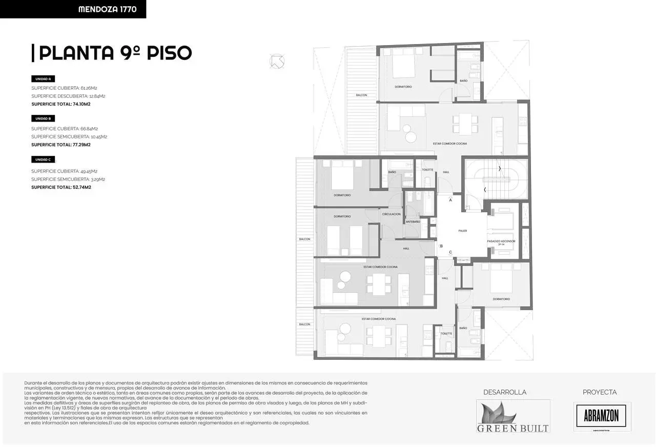 Planos del emprendimiento