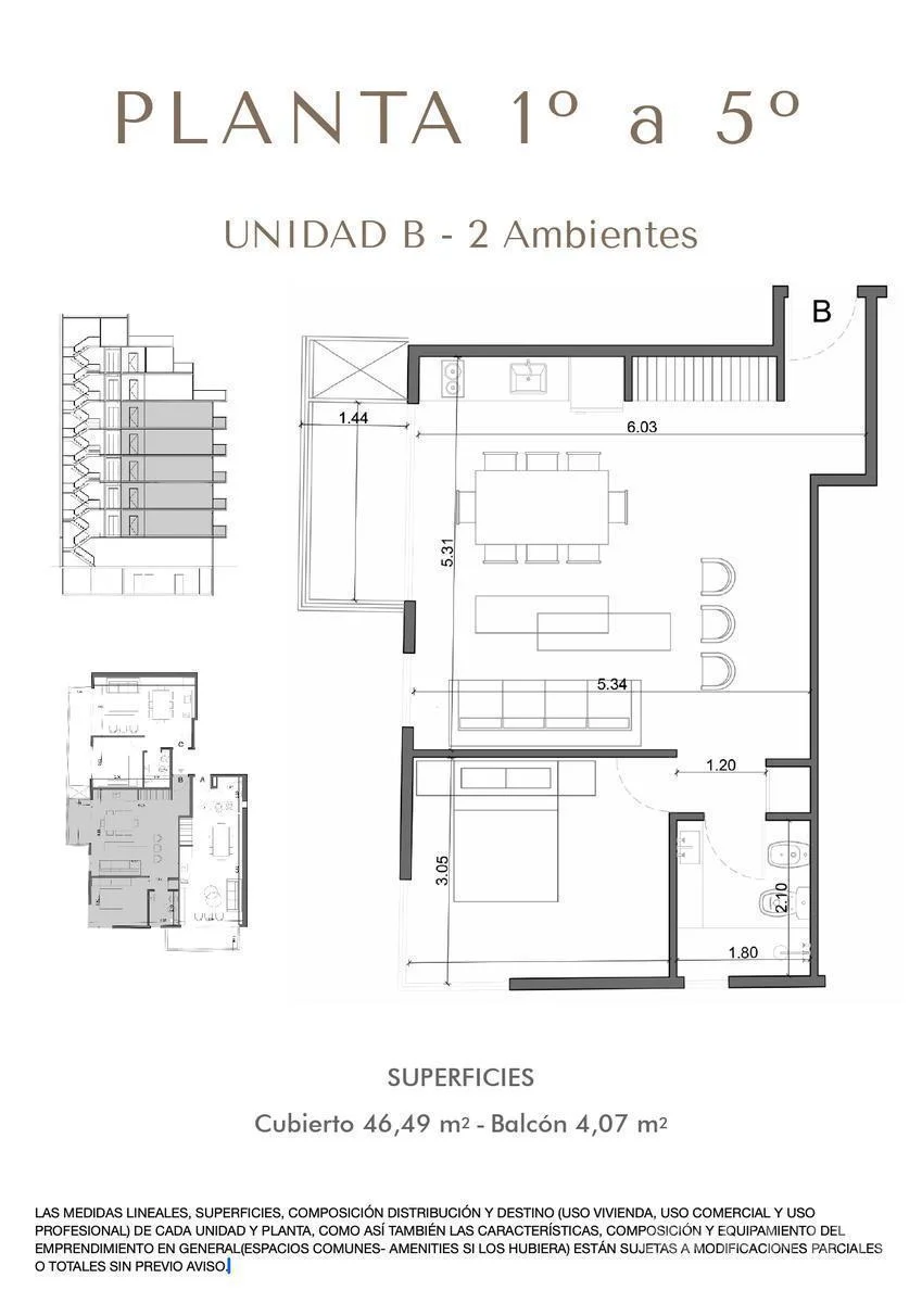Imagen de la propiedad 2 ambientes ZP 2156005