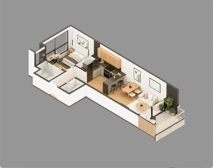 Imagen de la propiedad 2 ambientes ZP 2159443