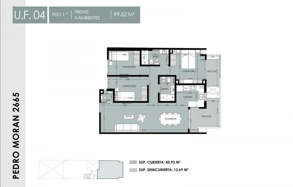 Plano de la propiedad