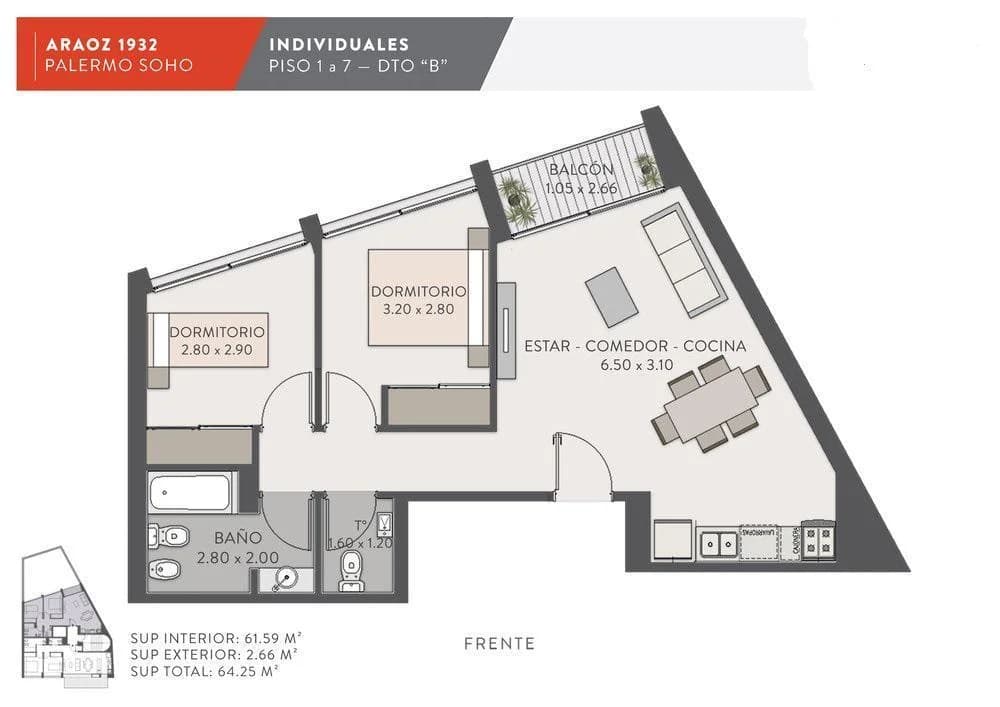 Plano de la propiedad