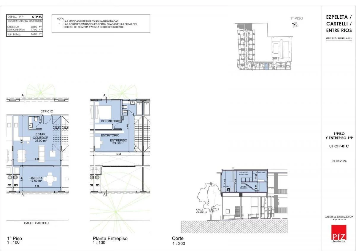 Imagen de la propiedad 3 ambientes ZP 2172975