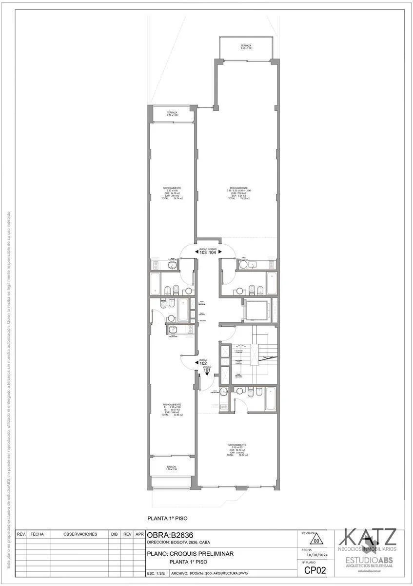 Imagen de la propiedad 1 ambientes ZP 2398641
