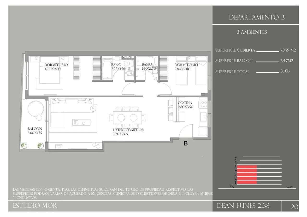 Imagen de la propiedad DEAN FUNES | Unidad 5B