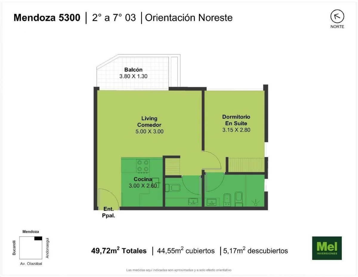 Imagen de la propiedad 2 ambientes ZP 2167071