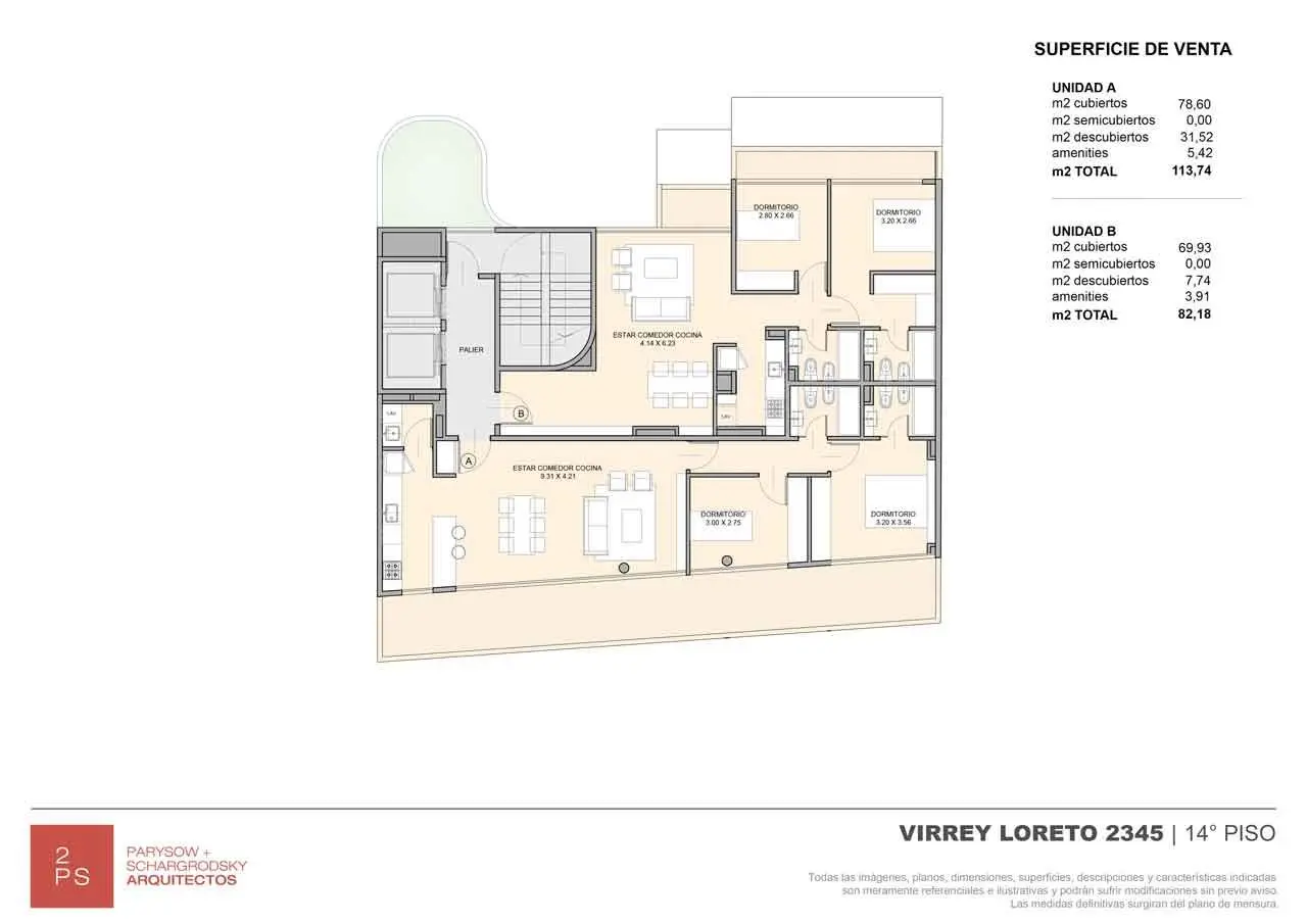 Imagen de la propiedad Virrey Loreto  2345 - 14A