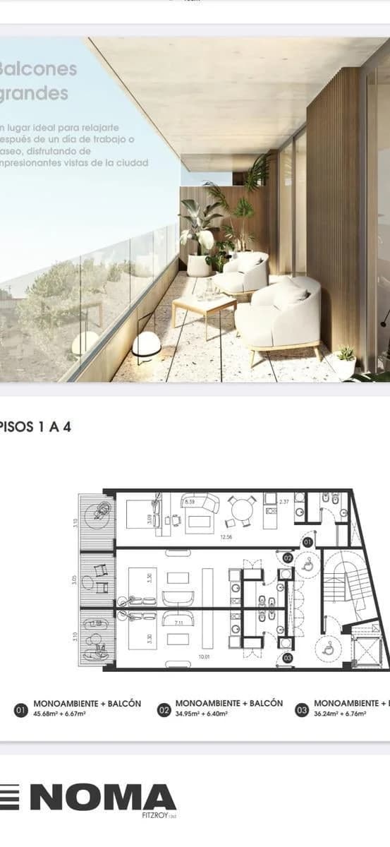 Imagen de la propiedad Fitz Roy 1262 – Oficina – Ref. 2210001