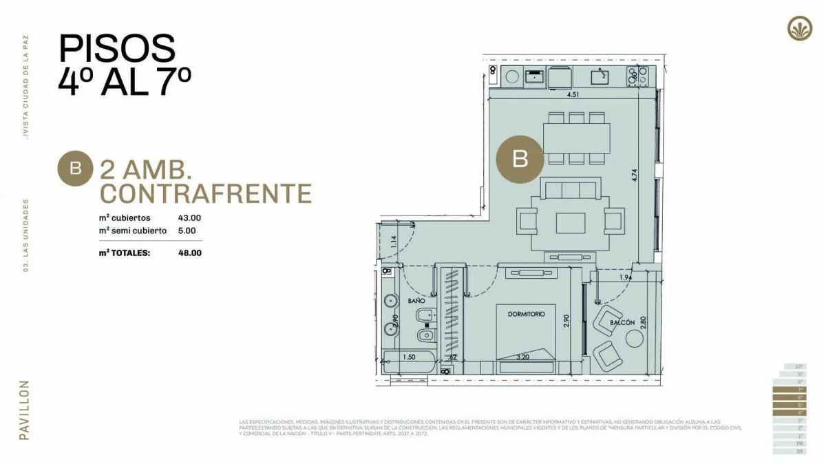 Imagen de la propiedad 2 ambientes ZP 2164880