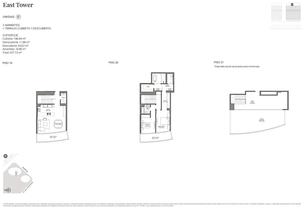 Imagen de la propiedad INFINITY TOWER | Unidad 19F Rio