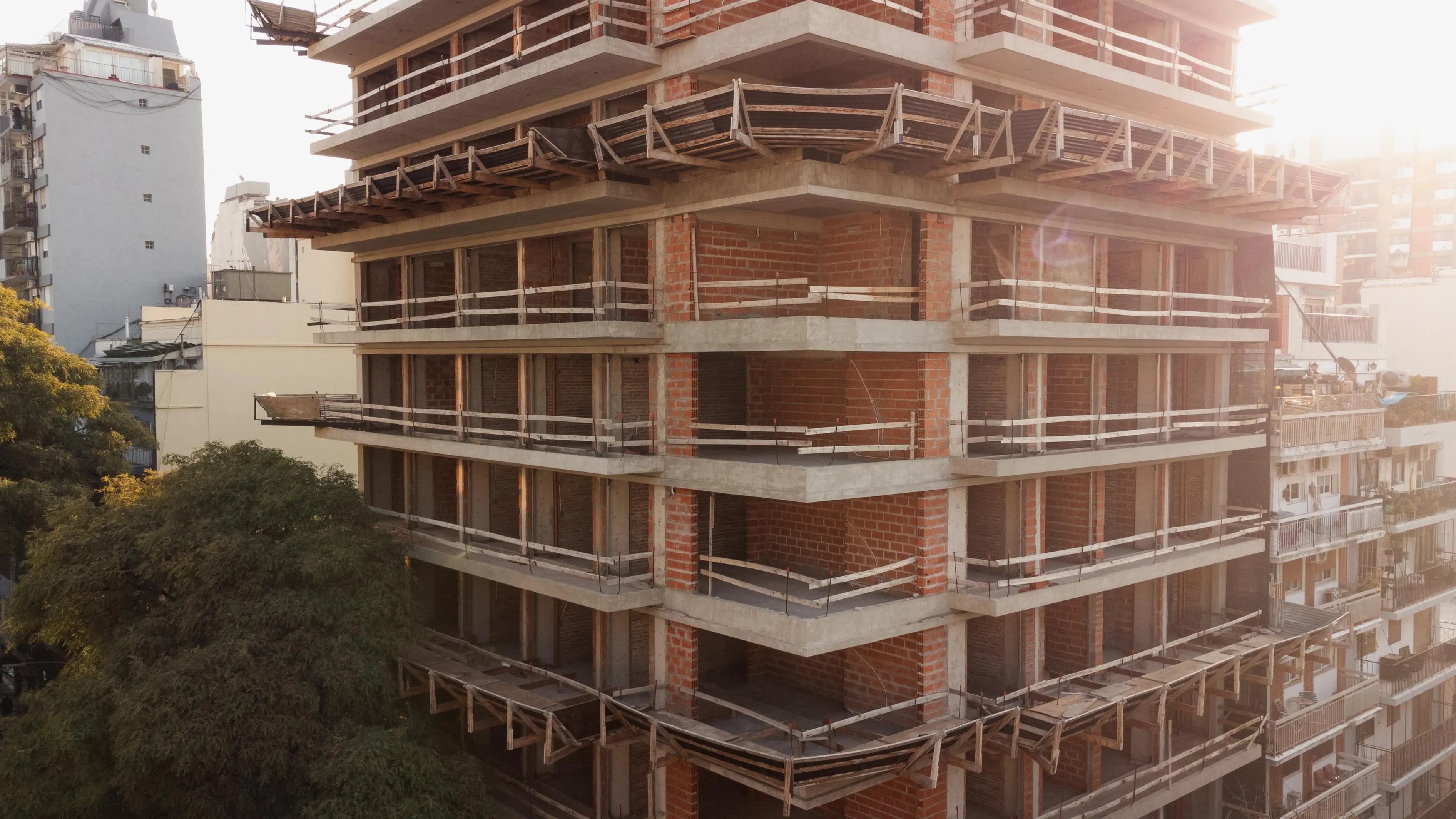 Imagen del emprendimiento en construcción