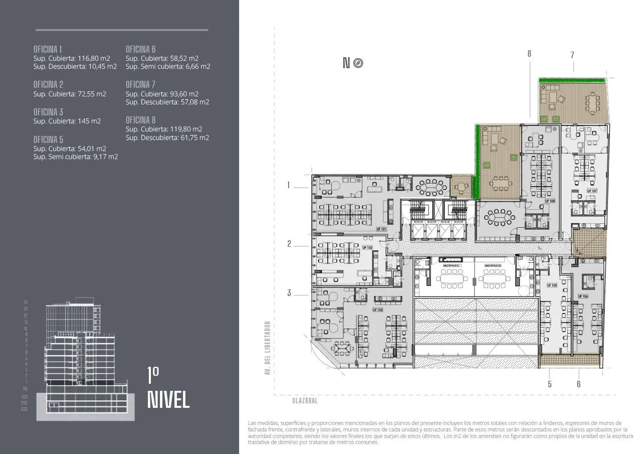 Planos del emprendimiento