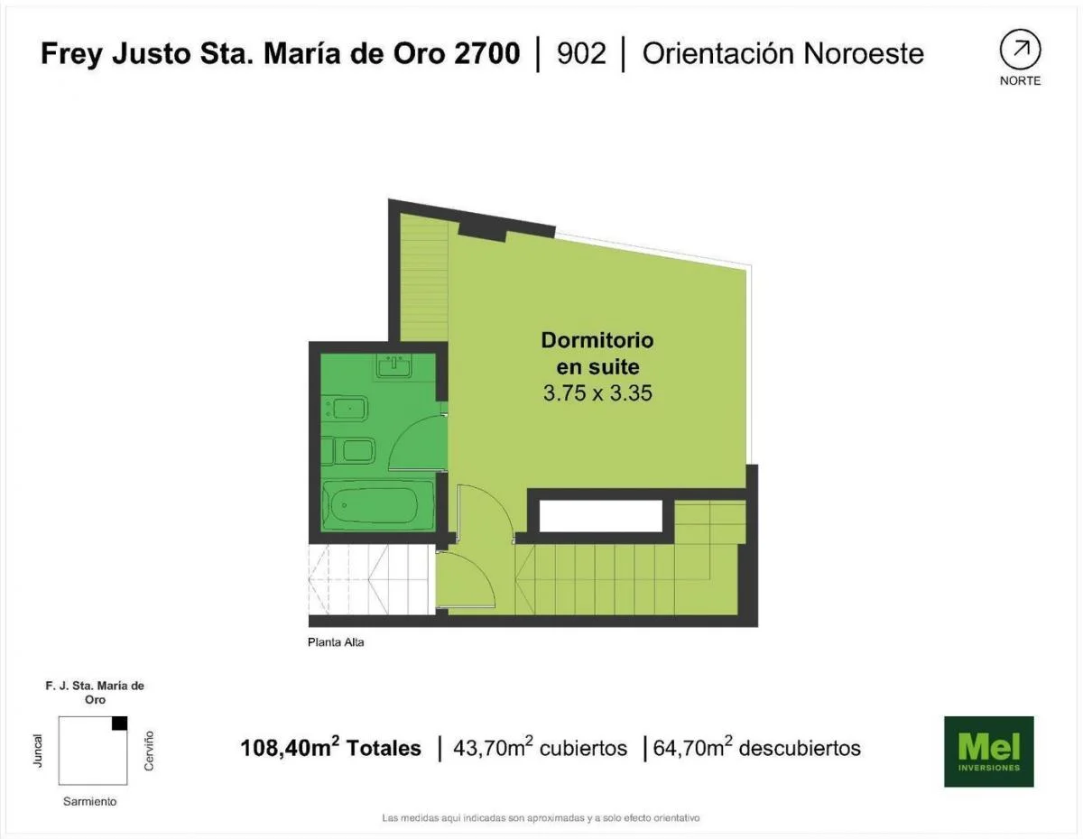 Plano de la propiedad