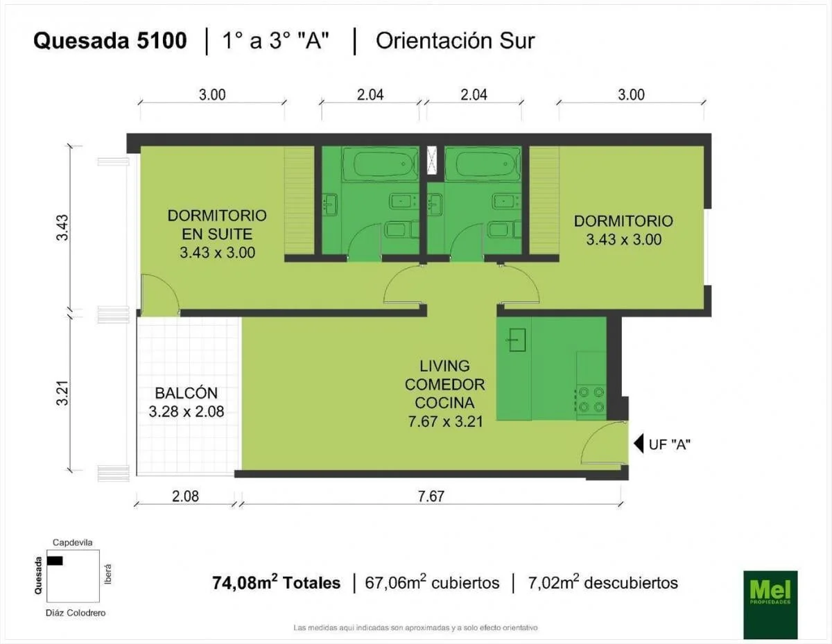 Imagen de la propiedad 3 ambientes ZP 2173106