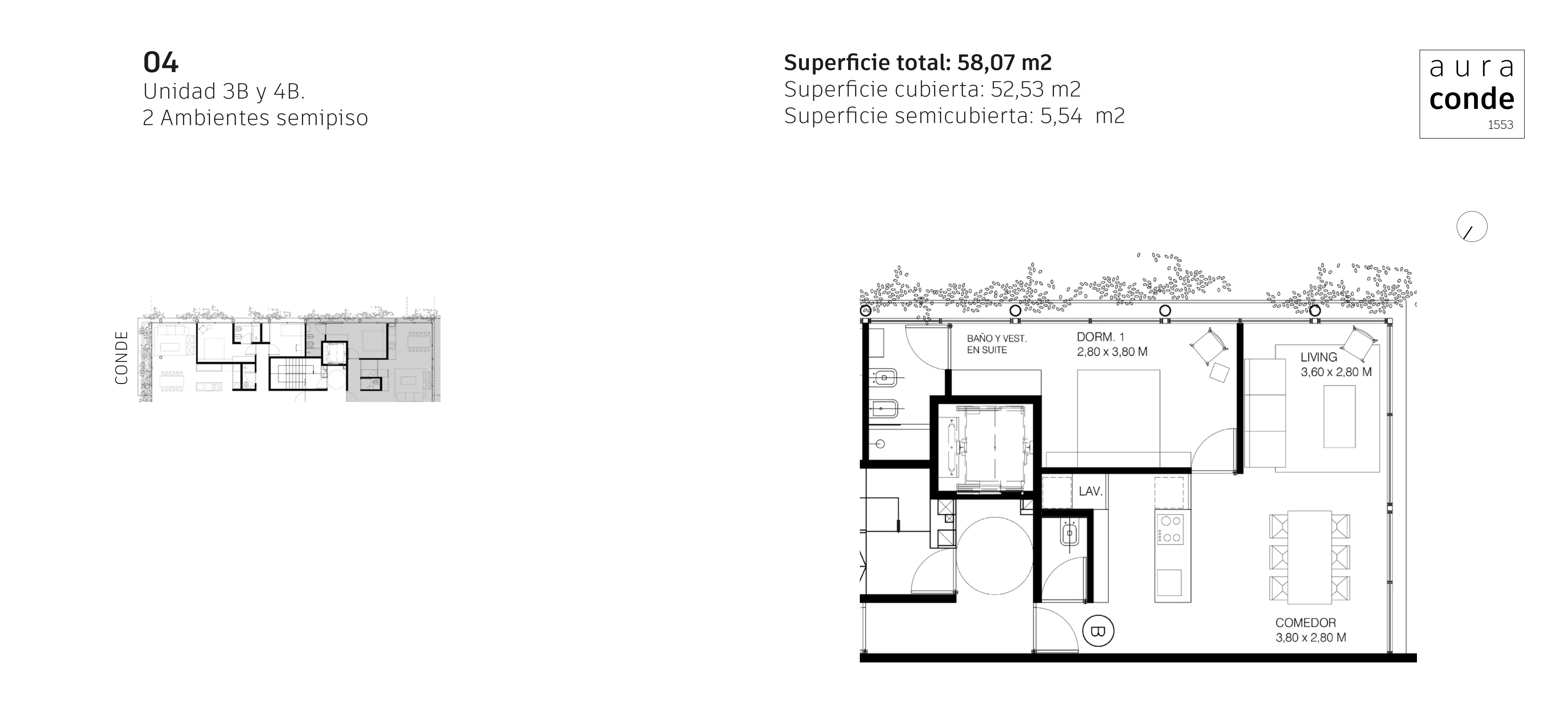 Imagen de la propiedad Conde 1553 - 4B