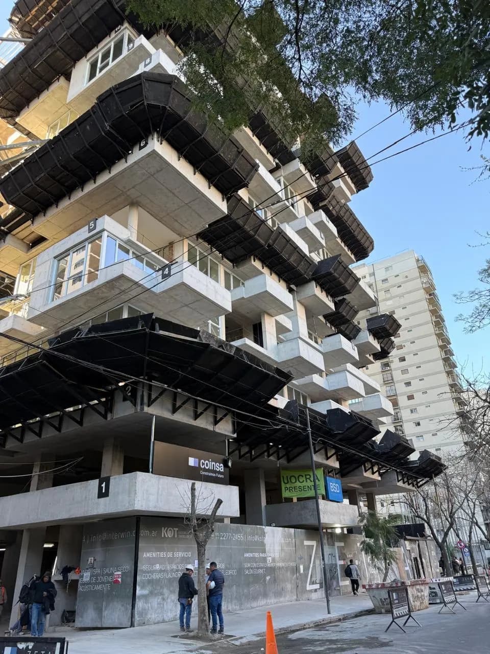 Imagen del emprendimiento en construcción