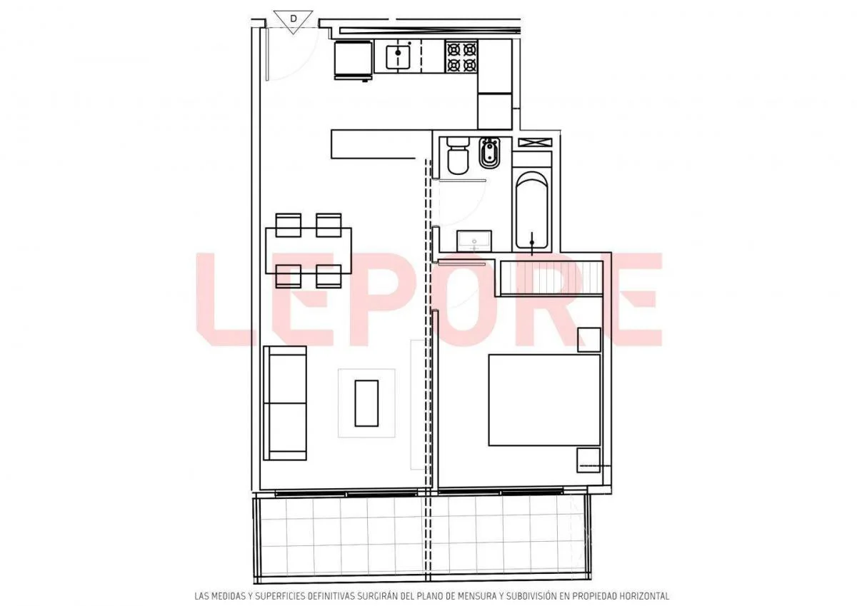 Imagen de la propiedad 2 ambientes ZP 2162947