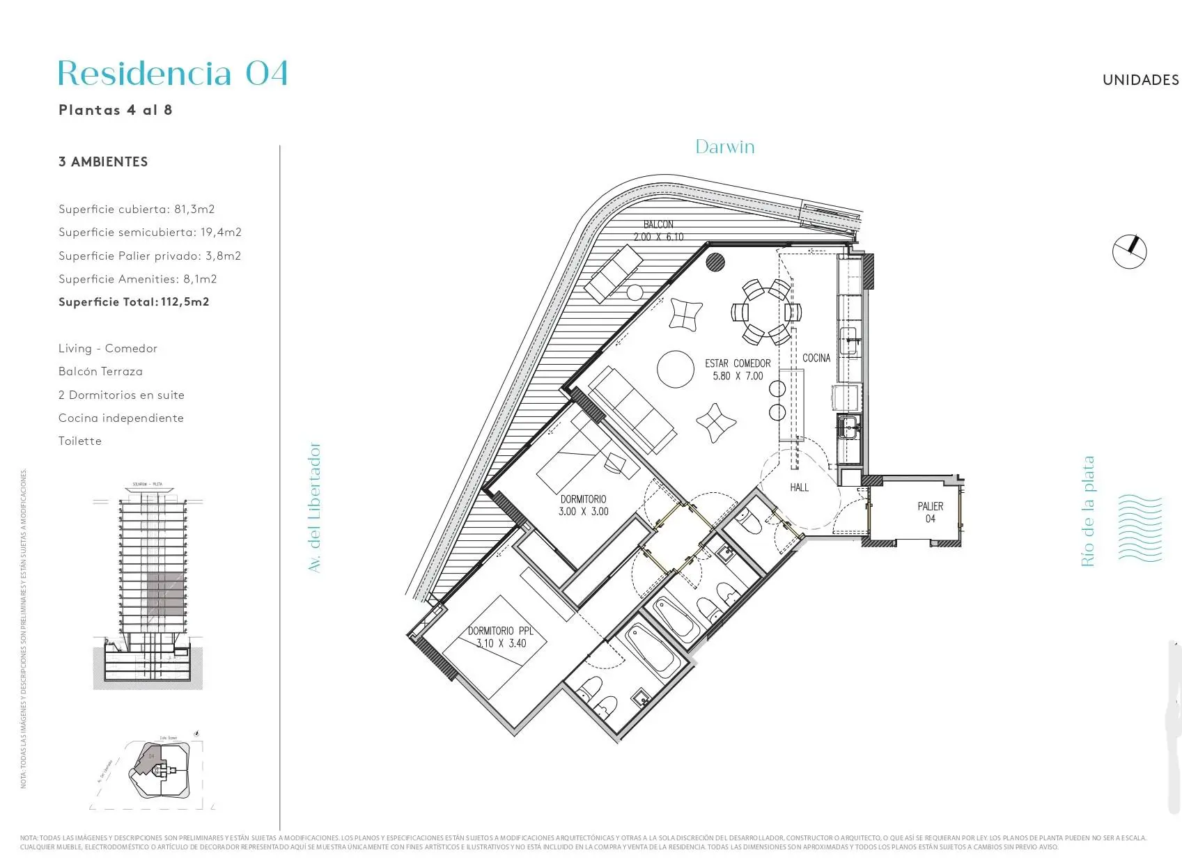 Planos del emprendimiento