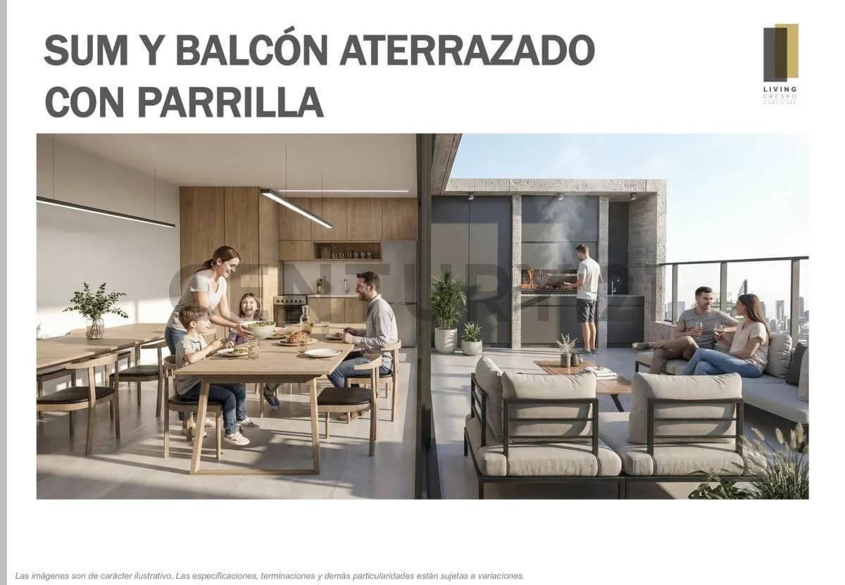 Imagen de la propiedad Living Crespo – 4 ambientes – Ref. 2156544