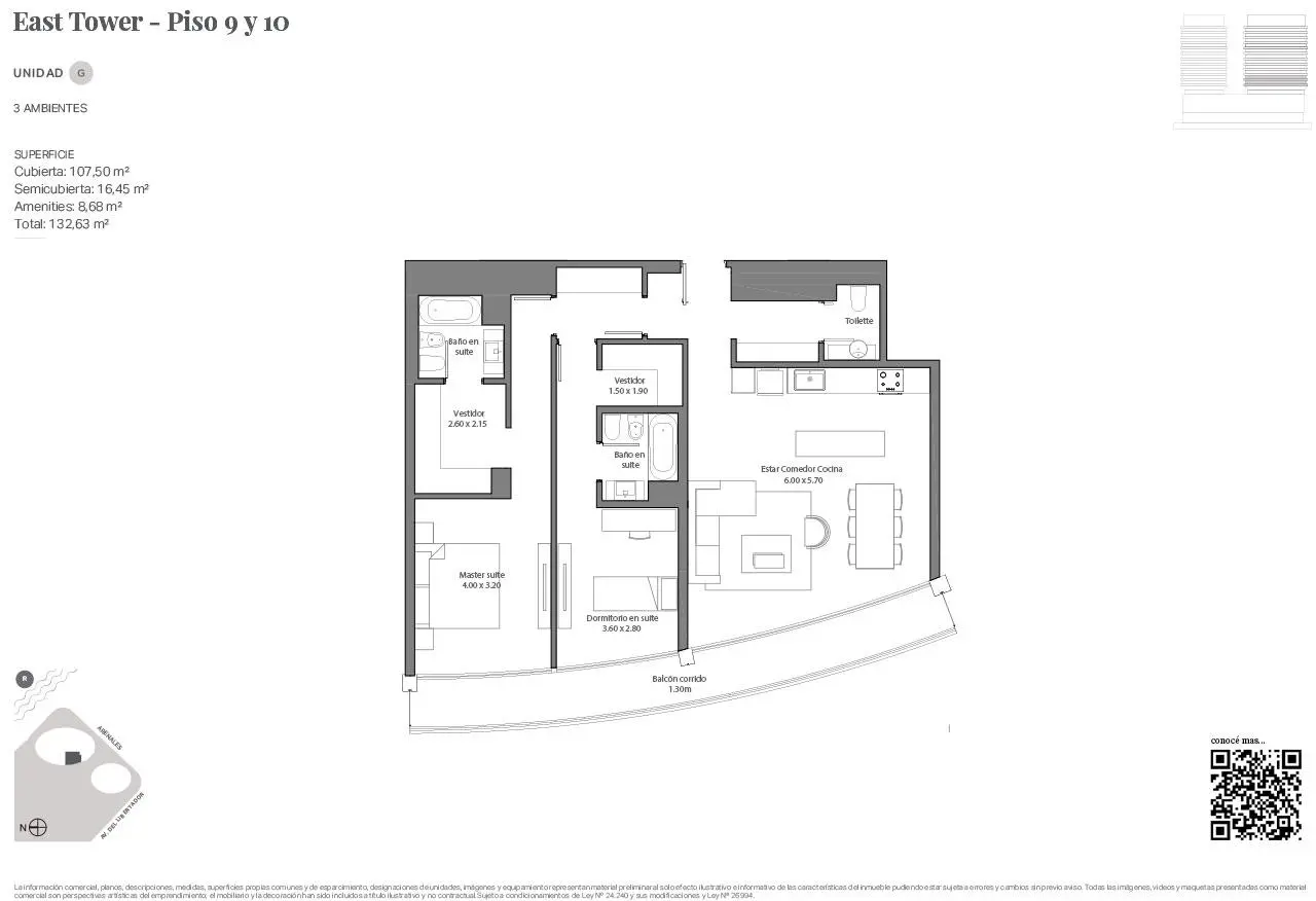 Imagen de la propiedad INFINITY TOWER | Unidad 10G Rio