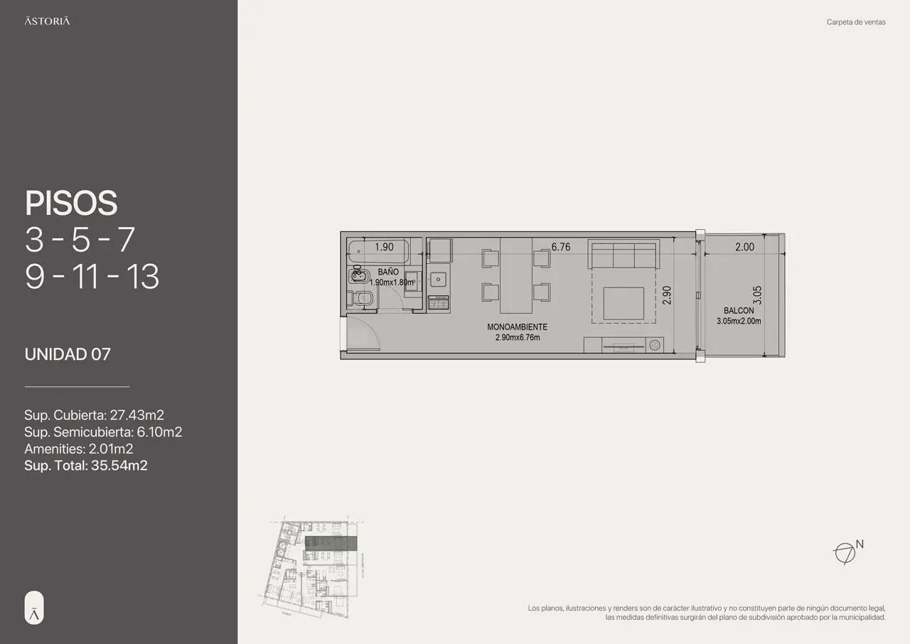 Imagen de la propiedad ASTORIA LIBERTADOR | Unidad 1307