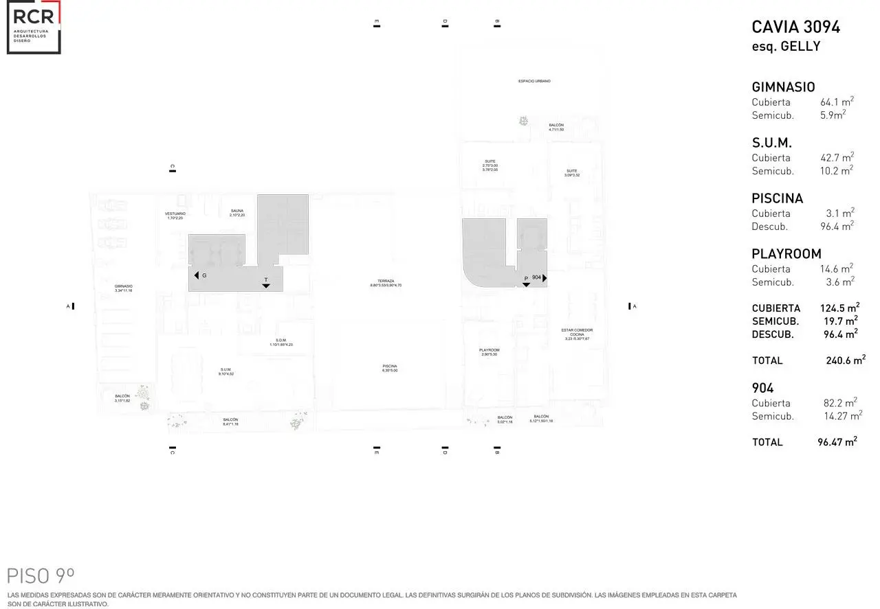 Planos del emprendimiento