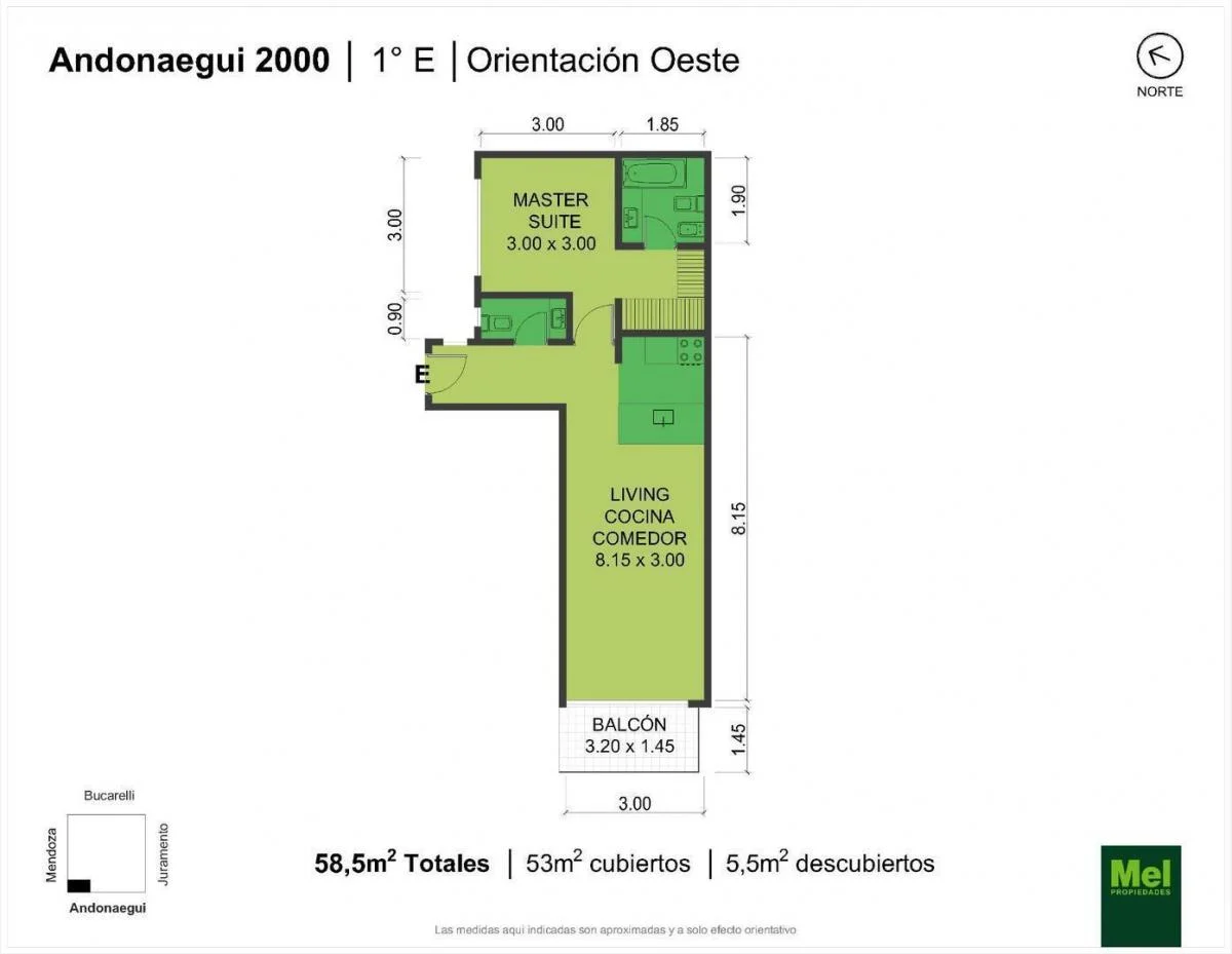 Imagen de la propiedad 2 ambientes ZP 2172913