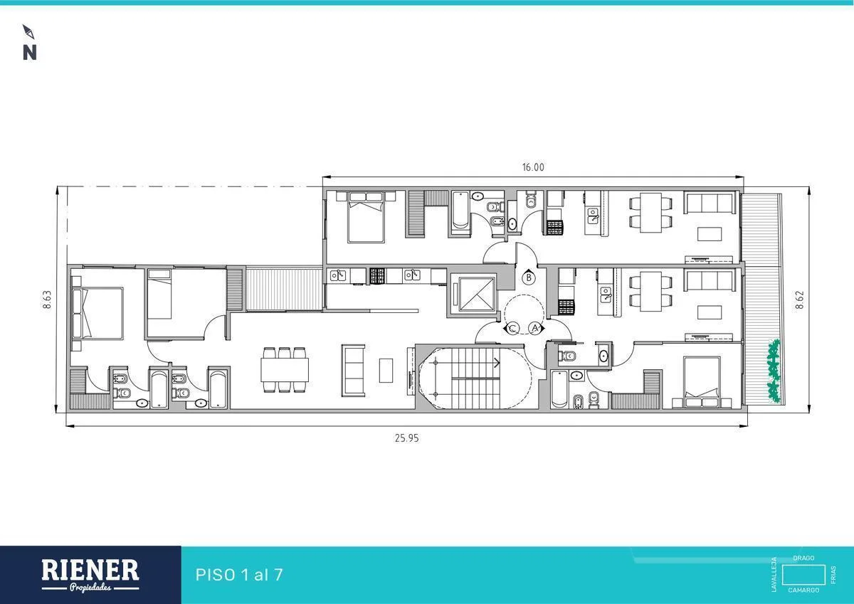 Imagen de la propiedad Frías 120 – 3 ambientes – Ref. 2172992