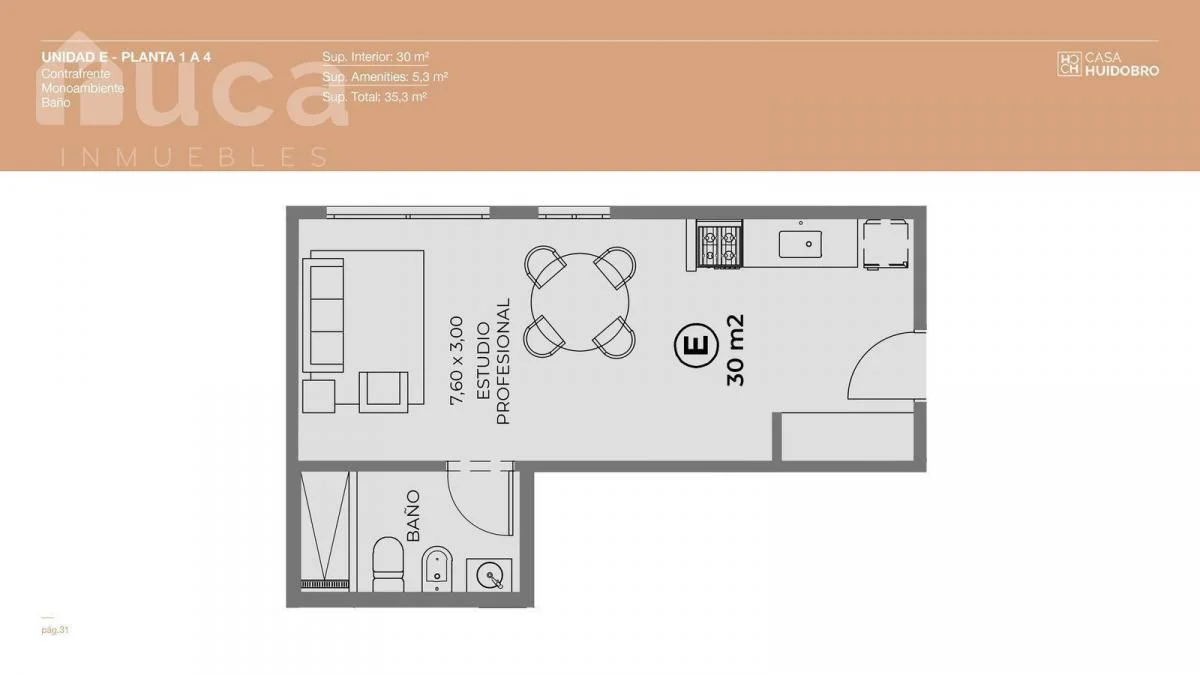 Imagen de la propiedad 1 ambientes ZP 2398714
