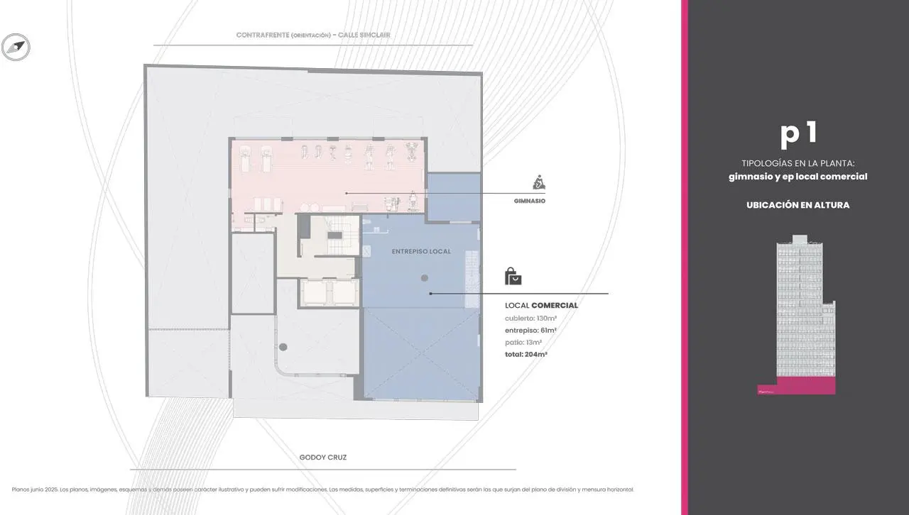 Planos del emprendimiento
